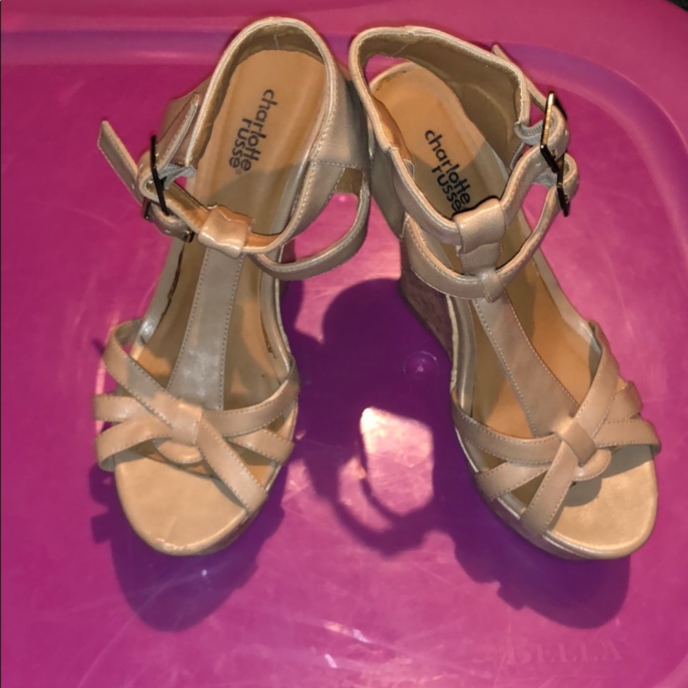 charlotte russe wedges